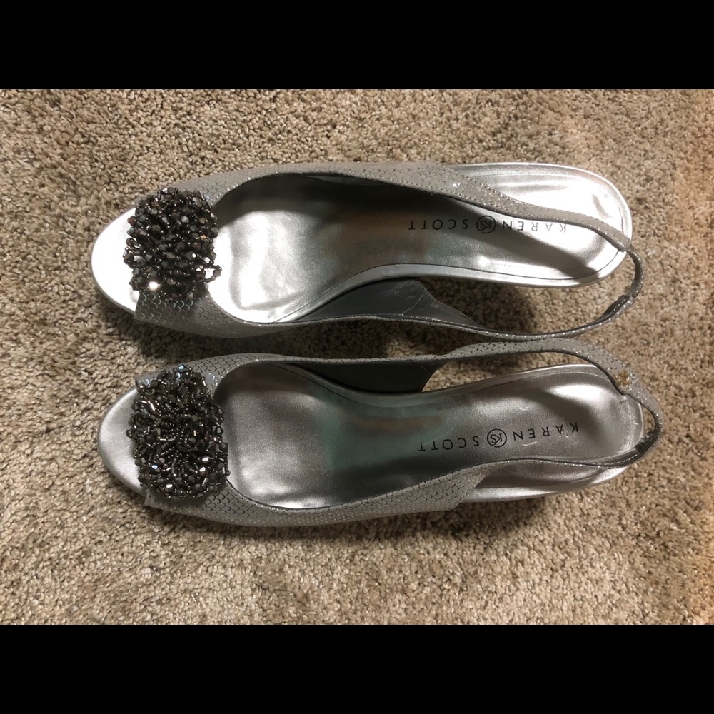 Karen Scott Silver Heels